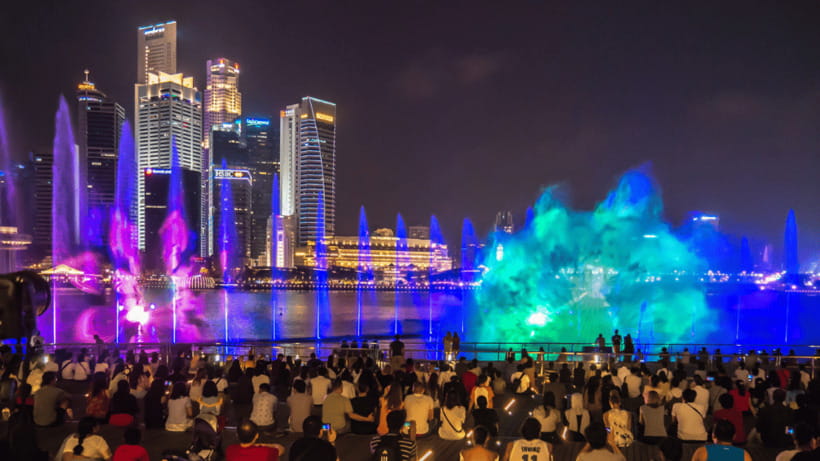 Singapore: Twilight Tour with River Cruise and Light Shows - Clarke Quay and the Singapore River