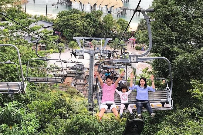 Skyline Luge and Skyride Admission Ticket sentosa Singapore - The Skyride up Sentosa’s hillside