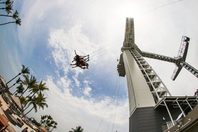 Skypark Sentosa Giant Swing Admission Ticket - The double swing adds a friendly contest