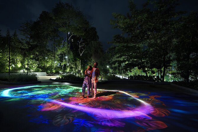 (Small Group) Starry Night Singapore Sentosa Tour - Sentosa Sensoryscape after dark